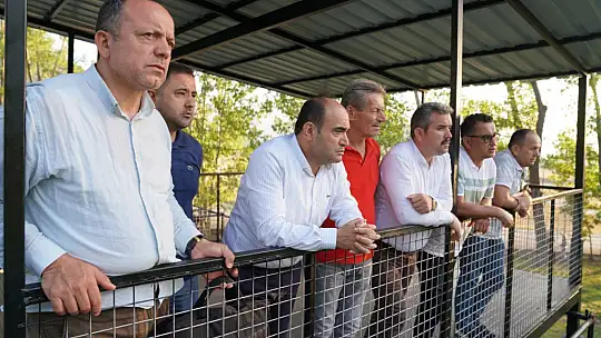 Başkan Akdenizli, Güreşler Öncesi Hazırlıkları İnceledi