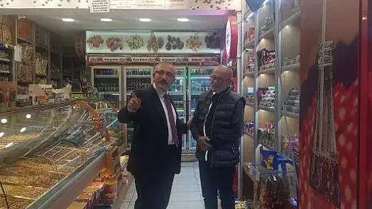 KAYMAKAM KARAMAN'DAN ESNAF ZİYARETİ