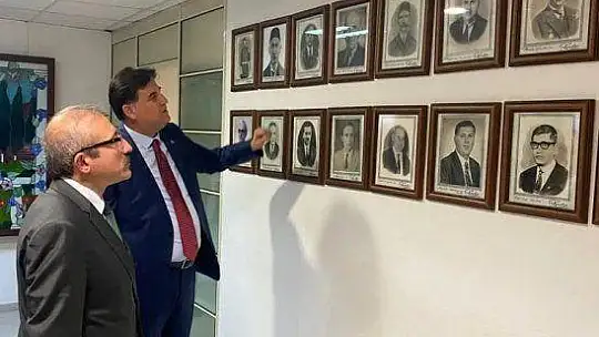 KAYMAKAM KARAMAN'DAN BAŞKAN KARACA'YA ZİYARET