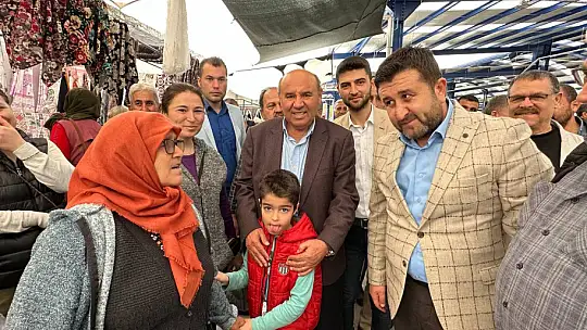 AK Parti Muğla milletvekili adayı Otgöz'e büyük ilgi