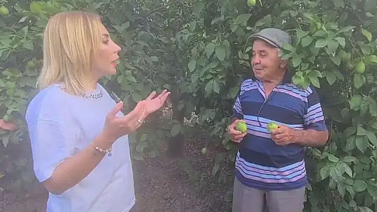 MİLLETVEKİLİ GÖKCAN, 75 YAŞINDAKİ LİMON ÜRETİCİSİ ZİYA AMCA'YI ZİYARET ETTİ