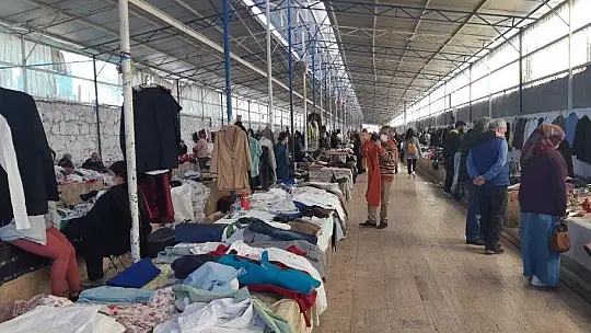 İkinci el pazarına yoğun ilgi