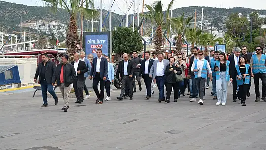 İyi Parti Muğla Vekil Adaylarından Bodrum Çıkarması