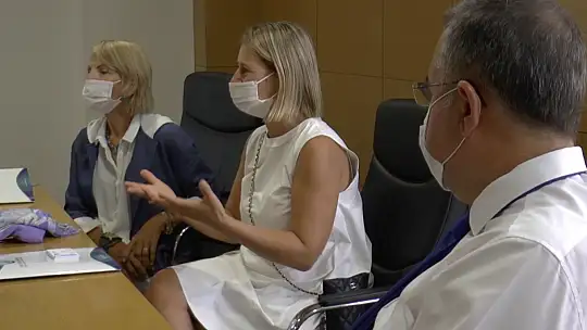 BAŞKONSOLOS ZEREC, BAŞKAN ÇIRALI İLE BİR ARAYA GELDİ