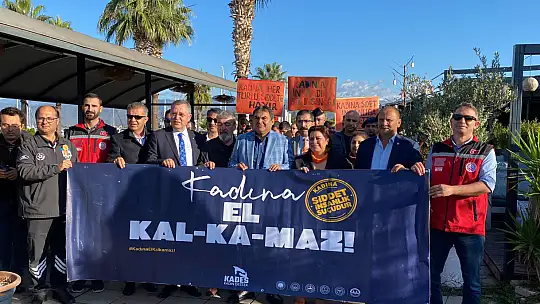 ERKEKLER, KADINLAR İÇİN YÜRÜDÜ