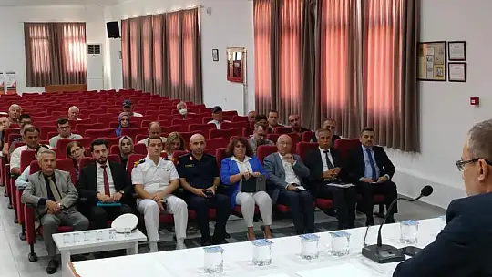 Kaymakam Ertaş Muhtarlarla Toplantı Gerçekleştirdi