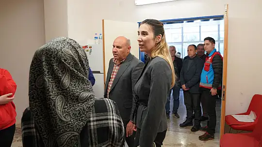 SEYDİKEMER'DE DEPREMDE VEFAT EDENLER İÇİN DUA EDİLDİ