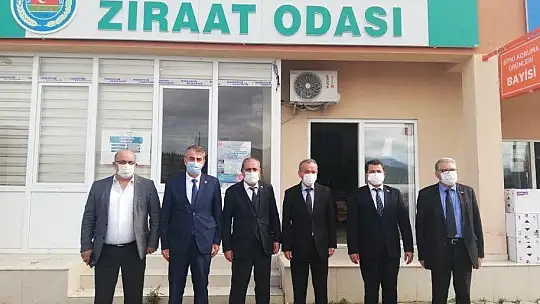 Seydikemer'de MHP'den ziyaretler