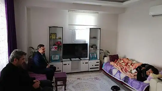 Müftü Oktay'dan geçmiş olsun ziyaretleri