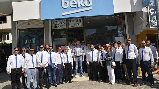 MAVİ GRUP SEYDİKEMER ESNAFINI ZİYARET ETTİ