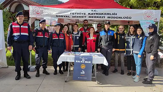 'KADINA ŞİDDETE KARŞI' BİLGİLENDİRME STANDI AÇILDI