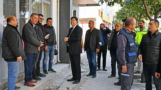 Karaca, 'Altyapı biten bölgelerde  BSK sıcak asfalt çalışmasına başlayacağız'