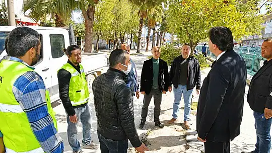 Karaca, 'Altyapı biten bölgelerde  BSK sıcak asfalt çalışmasına başlayacağız'