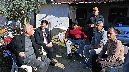 Karaca yol ve altyapı çalışmalarını yerinde inceledi