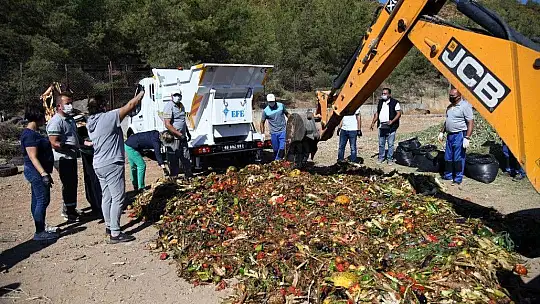 Semt Pazarlarından Kompost Gübreye