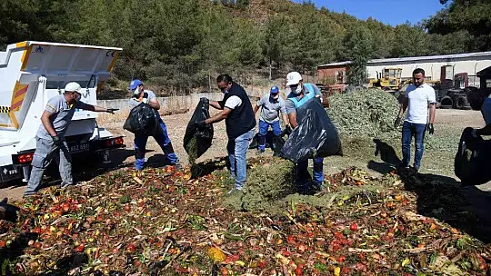 Semt Pazarlarından Kompost Gübreye