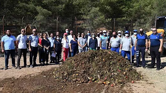 Semt Pazarlarından Kompost Gübreye