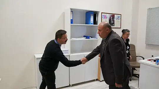 BAŞKAN OTGÖZ, PERSONELİN YENİ YILINI KUTLADI