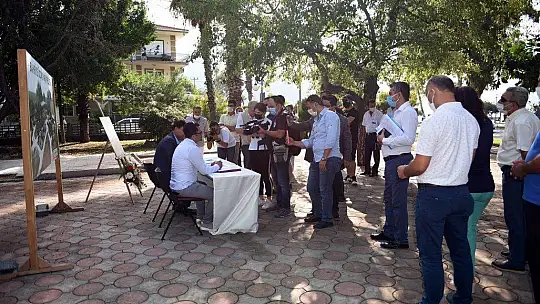 Bahriye Üçok Parkı yapımı için imzalar atıldı