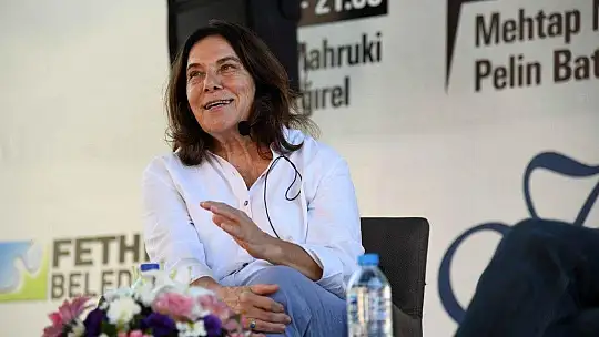 Barış İnce ve Latife Tekin, Fethiye'de buluştu