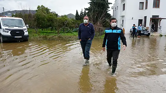Başkan Aras, Su Taşkınlarına Karşı Tüm İmkanları Seferber Etti