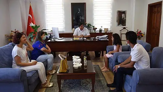 Başkan Karaca'ya Birincilik Ziyareti