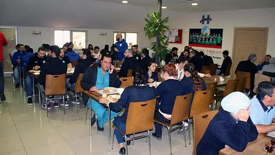 Lokman Hekim Fethiye Belediyespor'a Moral Yemeği