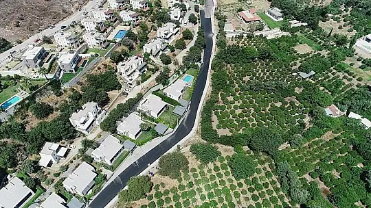 Karaova Çiftçilerinin Yüzü Açılan Bahçe Yolları İle Güldü