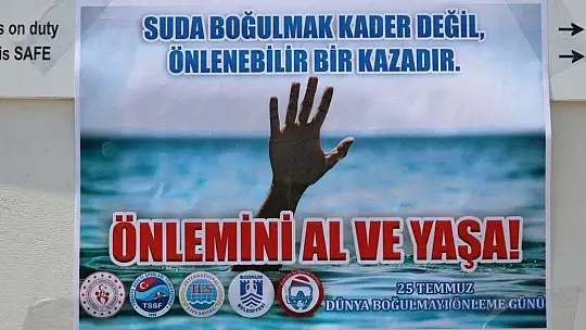 Bodrum Belediyesi'nden farkındalık etkinliği: 'Boğulmalar kader değil, önlenebilir'