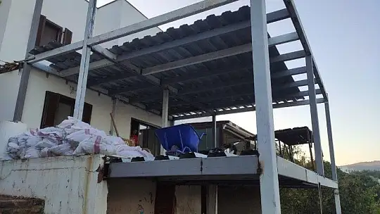 Bodrum'da kaçak yapılaşma yeniden başladı