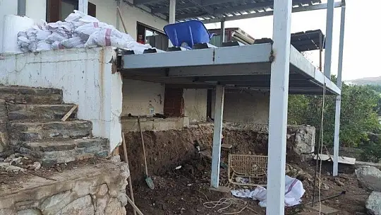 Bodrum'da kaçak yapılaşma yeniden başladı