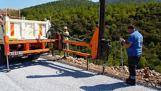 Bodrum'da Torba-Kızılağaç yolu tamamlandı