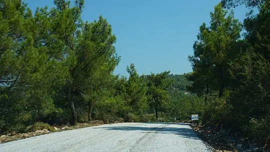 Bodrum'da Torba-Kızılağaç yolu tamamlandı