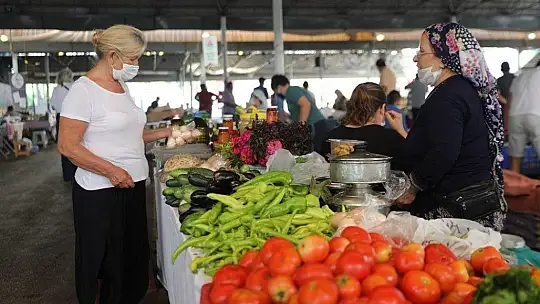 Bodrum'da üretici pazarı açıldı