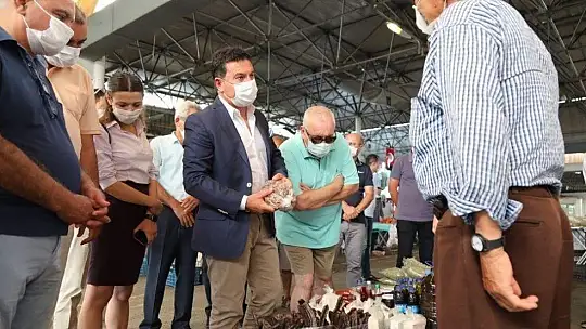 Bodrum'da üretici pazarı açıldı