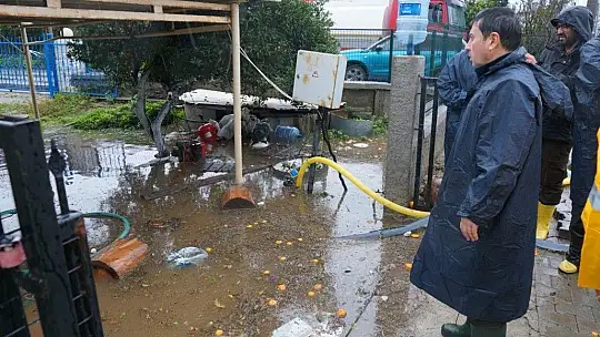 Bodrum'da ekipler, su taşkınlarına karşı teyakkuzda