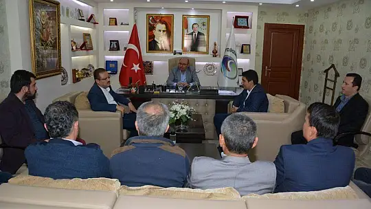 Ak Partili Öz'den Başkan Otgöz'e destek ziyareti