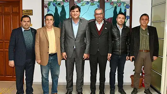 Büyük Birlik Partisi'nden Başkan Karaca ve SED Medya'ya  Ziyaret