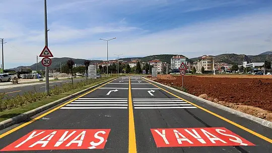 Büyükşehir 5 Bin 883 kilometre yol çizgi çalışması yaptı