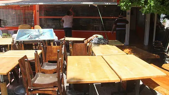 Kafelerde 1 Haziran'daki açılış için hazırlıklar başladı