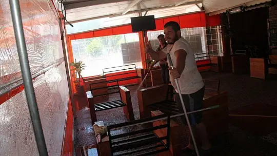 Kafelerde 1 Haziran'daki açılış için hazırlıklar başladı