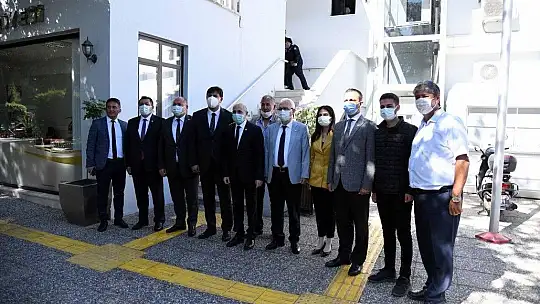 CHP Genel Başkan Yardımcısı Ali Öztunç, Karaca'yı ziyaret etti