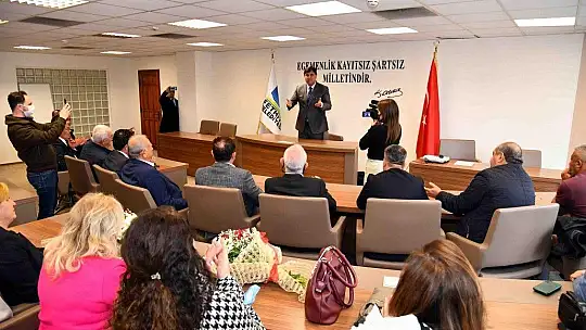 CHP ve İyi Parti İl Başkanları Karaca'yı ziyaret etti