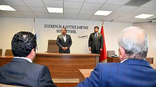 CHP ve İyi Parti İl Başkanları Karaca'yı ziyaret etti