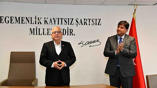 CHP ve İyi Parti İl Başkanları Karaca'yı ziyaret etti