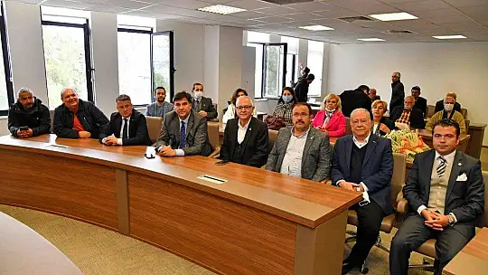 CHP ve İyi Parti İl Başkanları Karaca'yı ziyaret etti