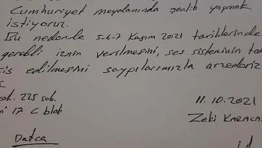 CHP'li başkanın önce izin verdiği festival, zabıtanın uyarısı ile başlarken bitti