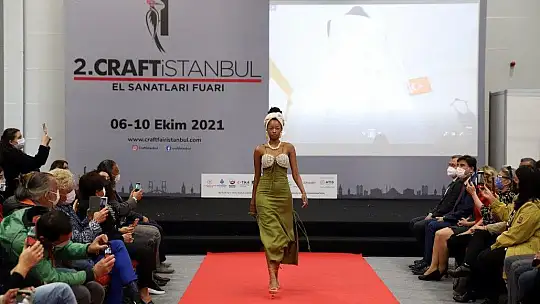 2. Craft İstanbul El Sanatları Fuarı'na Üzümlü Dastarı defilesi damga vurdu