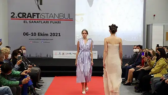 2. Craft İstanbul El Sanatları Fuarı'na Üzümlü Dastarı defilesi damga vurdu