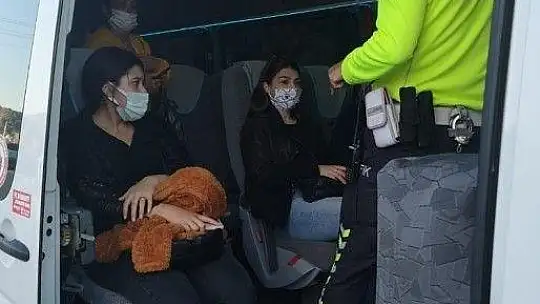 Dalaman'da yolcu araçlarına korona virüs denetimi yapıldı